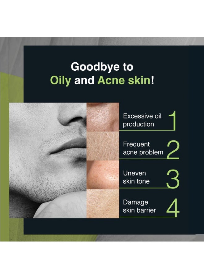 Mentholatum Men Anti-Acne Face Wash 150ml - Image 1