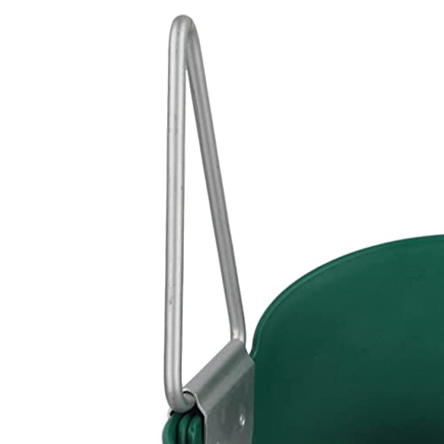 REZNOR Plastic Heavy-Duty High Back Full Bucket Toddler Swing Seat with 60 Inch Coated Swing Chains and Carabiners for Easy Install Fully Assembled, Green - Image 3