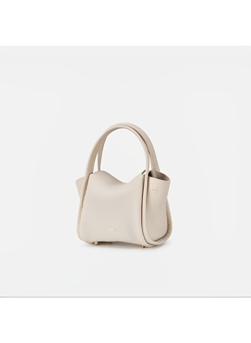 REOCLE Women's Shoulder Bags Small Handbags Dumpling Mini Cloud Bag Mini Leather Tote Bag Retro Crossbody Bag with Removable Strap  - Image 2