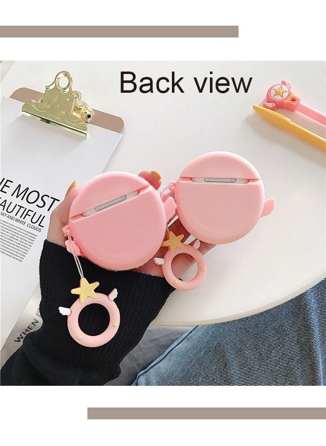 Generic AirPods Pro Case,Cartoon Cute  Anime Cardcaptor Sakura Soft Silicone Case, Silicone Shockproof Waterproof Protective Cartoon Soft Cover Case for Apple AirPods Pro  - Image 4