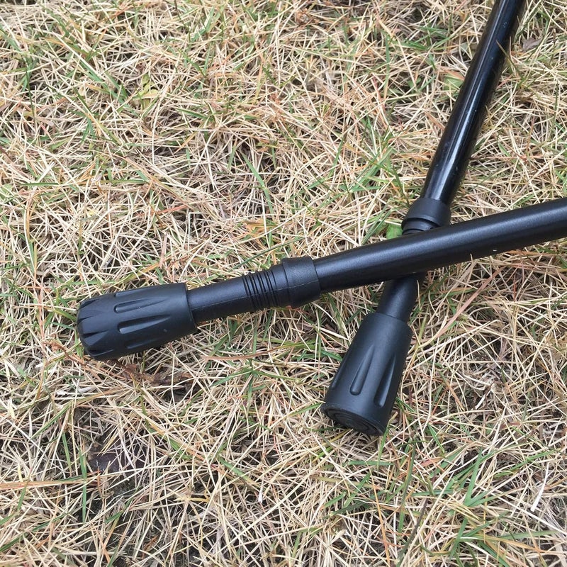 diooid Trekking Pole Accessories Extra Thick and Wear Resisting Rubber Tips Snow Support Mud Support for Hiking Poles for All Common Trekking Poles, Hiking Sticks, Nordic Walking Poles with a Inner Diameter of 11mm/0.43" - Image 2