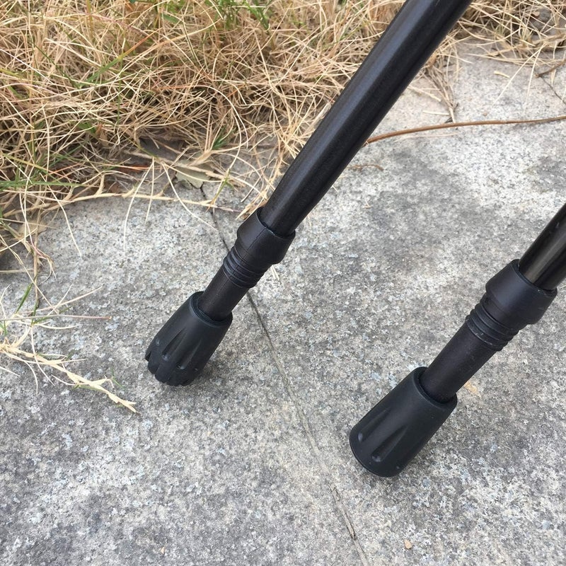 diooid Trekking Pole Accessories Extra Thick and Wear Resisting Rubber Tips Snow Support Mud Support for Hiking Poles for All Common Trekking Poles, Hiking Sticks, Nordic Walking Poles with a Inner Diameter of 11mm/0.43" - Image 3