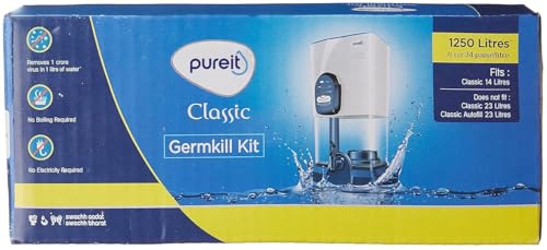 Pureit Germkill Kit For Classic 14 L Activated Carbon Water Purifier - 1250 L Capacity I White - Image 3