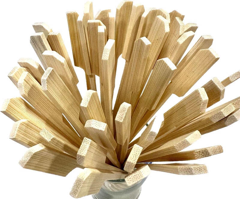 Gozka 3 mm Paddle Skewers 50 pcs per Pack 3.5 in (9 cm) - Image 5