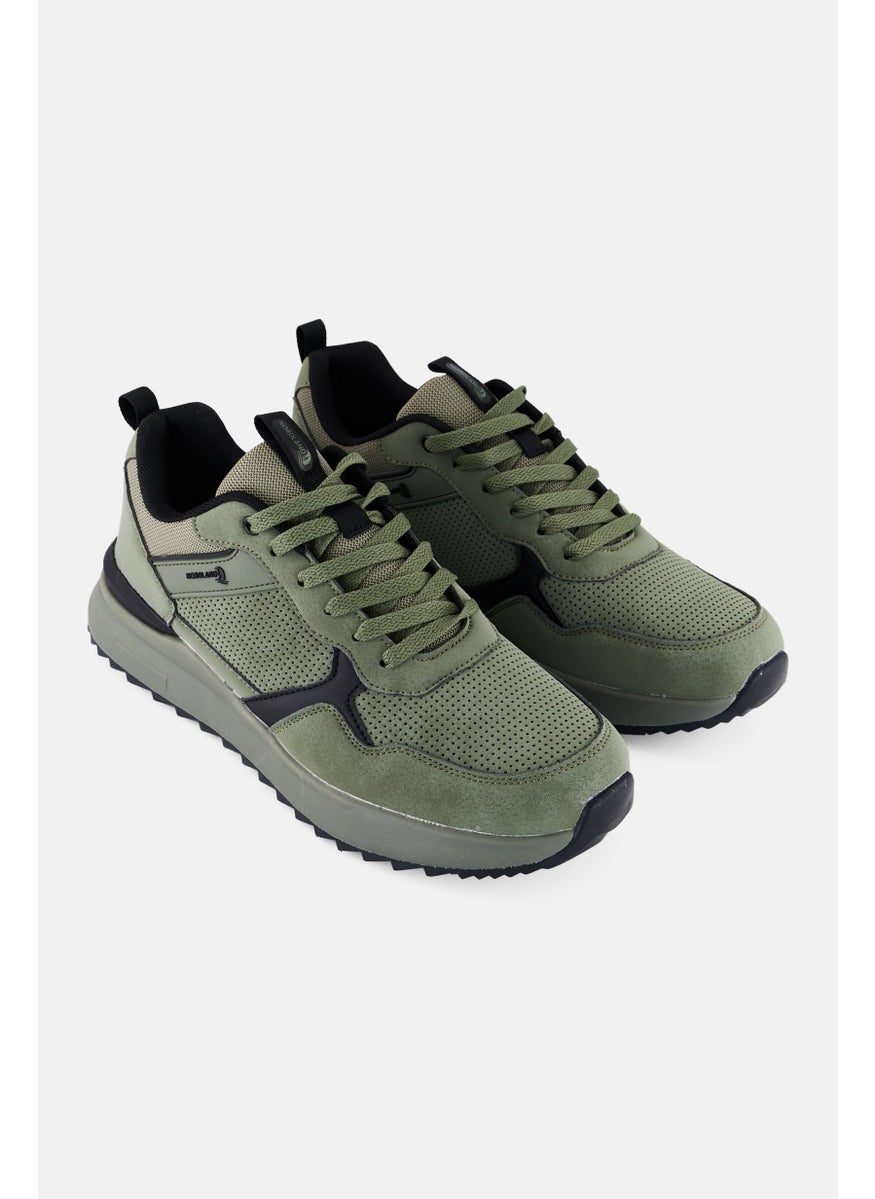 Nordland Men Lace Up Outdoor Shoes, Olive  - Image 1