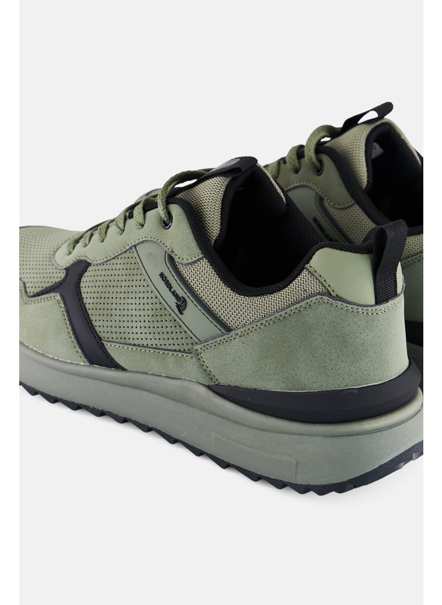 Nordland Men Lace Up Outdoor Shoes, Olive  - Image 2