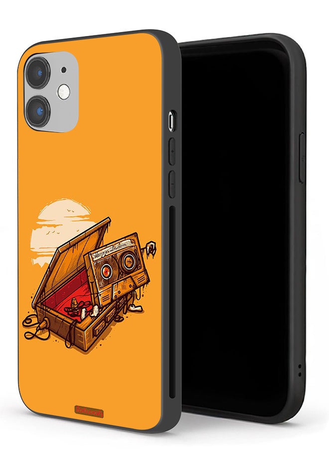 Tolwak Apple iPhone 12 mini Protective Case Cassette And Tape Art - Image 1