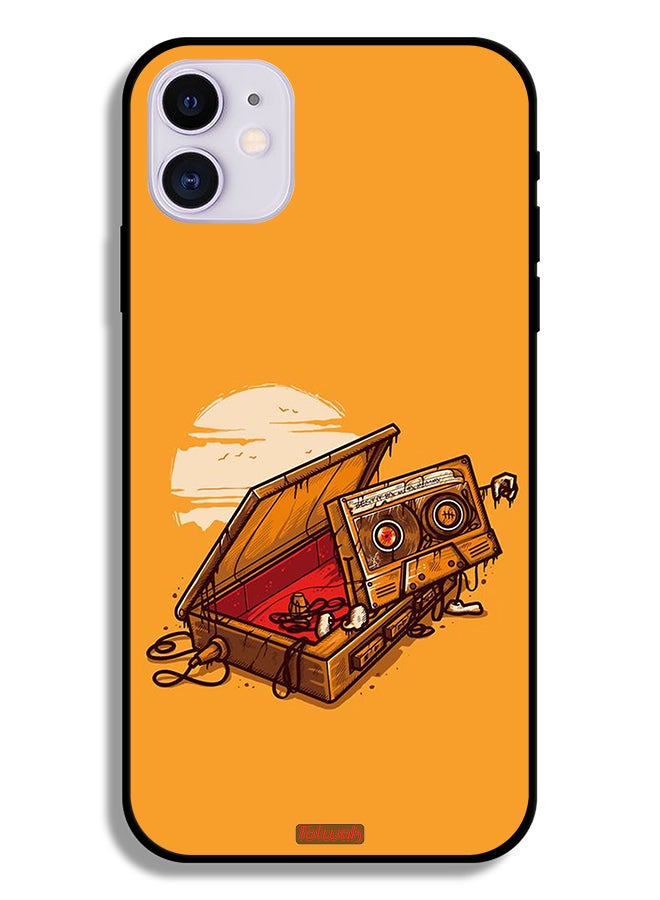 Tolwak Apple iPhone 12 mini Protective Case Cassette And Tape Art - Image 2