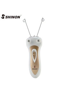 SHINON GEEPAS Stay Wow Rechargeable Hair Removal Epilator Brown/White 5.8x23.4x17.6cm  - Image 1