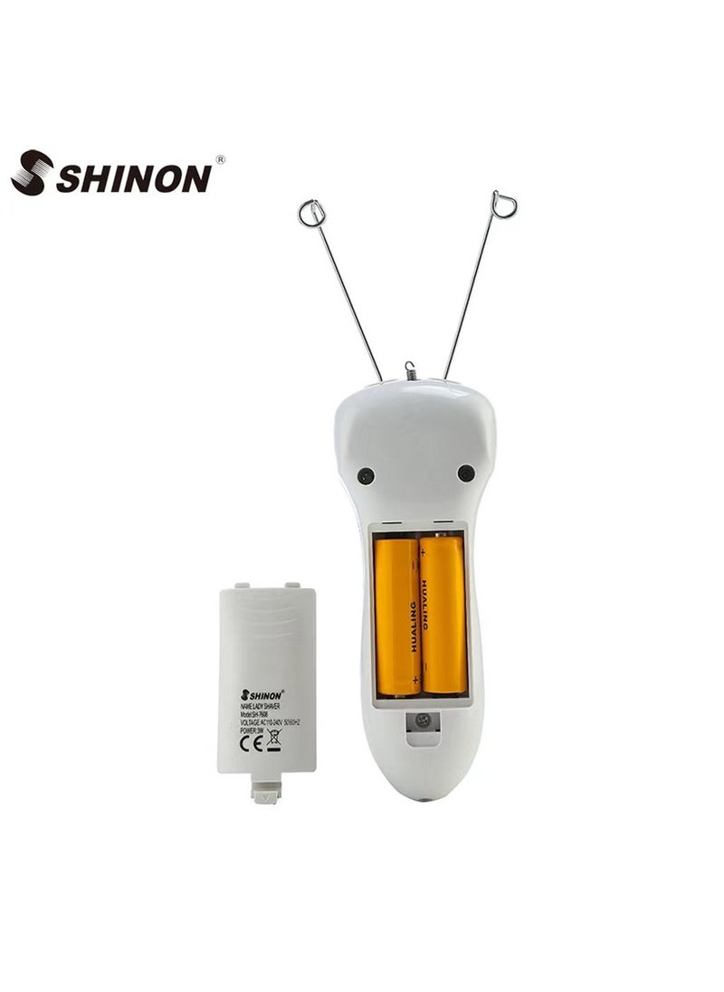 SHINON GEEPAS Stay Wow Rechargeable Hair Removal Epilator Brown/White 5.8x23.4x17.6cm  - Image 3