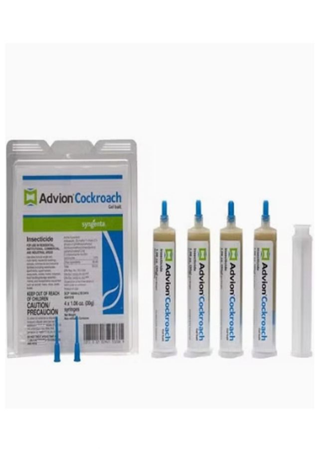 syngenta 4-Piece Cockroach Killer Gel Bait Insecticide 4 x 30g each  - Image 1