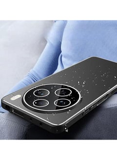 Generic Case for Vivo X200 Pro Mini (2024),Aluminum Alloy Anti-fall Durable Phone Protective Case with Full Wrap-around Lens Protection,Frosted Shockproof Protective Back Cover  - Image 2