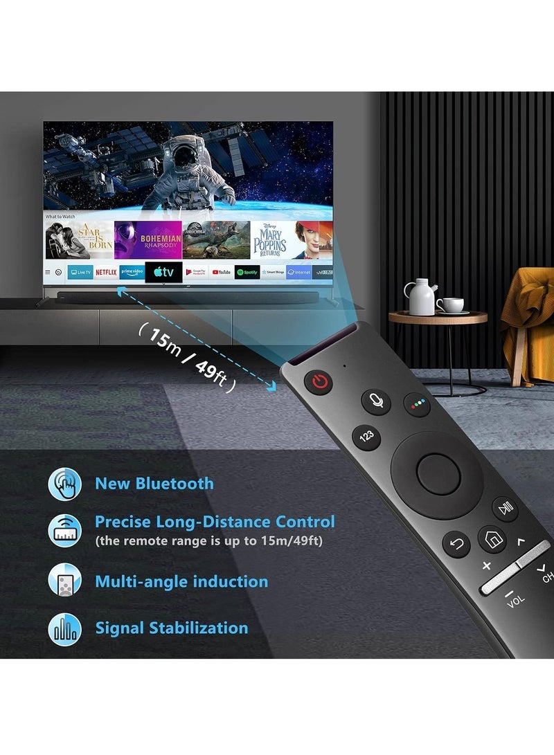 PopZa Voice Remote Control Only Suitable for Samsung Smart TV which support voice function with battery - Image 4