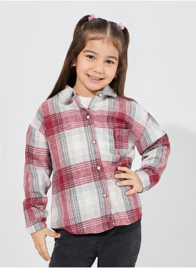 Plaid Casual Shirt with Buttons - pzsku/Z2B878E80026400395845Z/45/_/1728647312/6eee3fc8-3c3c-4c06-afa2-40e143856c1e