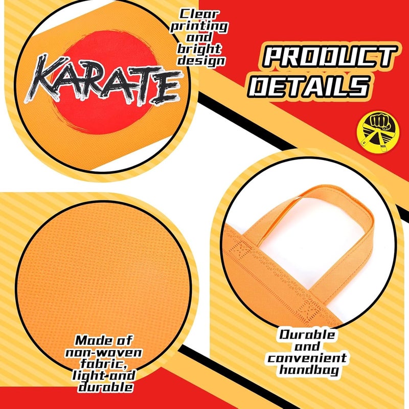 Kajaia 24 Pcs Taekwondo Party Favor Bag Taekwondo Party Gift Bags for Birthday Party Favor SuppliesMultiple Colors - Image 4