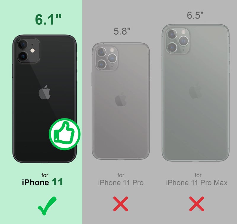 Silverback for iPhone 11 Case, Moving Liquid Holographic Sparkle Glitter Case with Kickstand, Bling Diamond Bumper Ring Stand Slim Protective Apple iPhone 11 6.1'' Case for Girls Women -Purple - Image 2