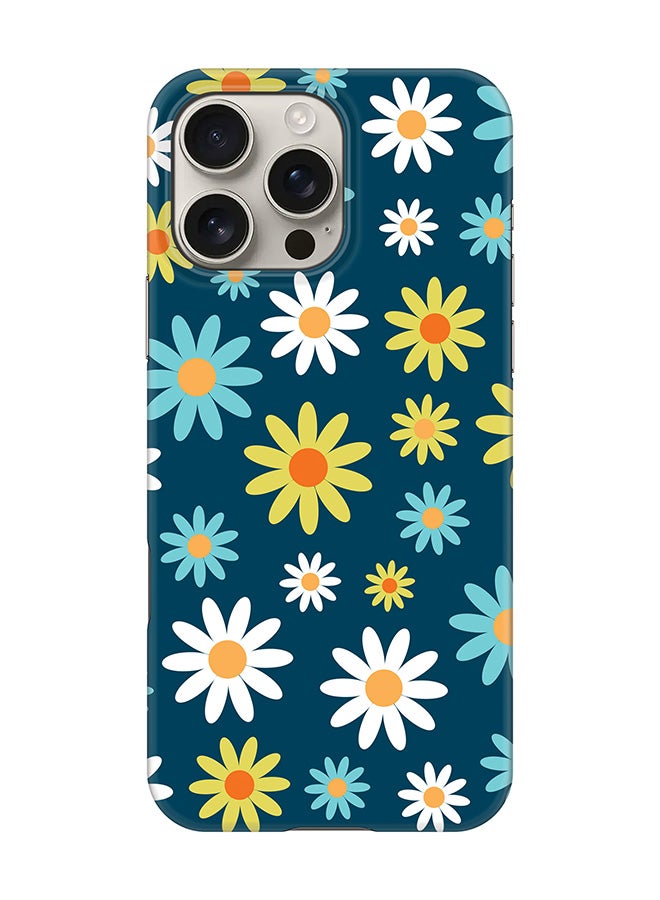 Stylizedd For iPhone 16 Pro Max,Case, [Compatible with MagSafe] Magnetic cover Slim fit Protection Matte, - Pick A Daisy  - Image 1