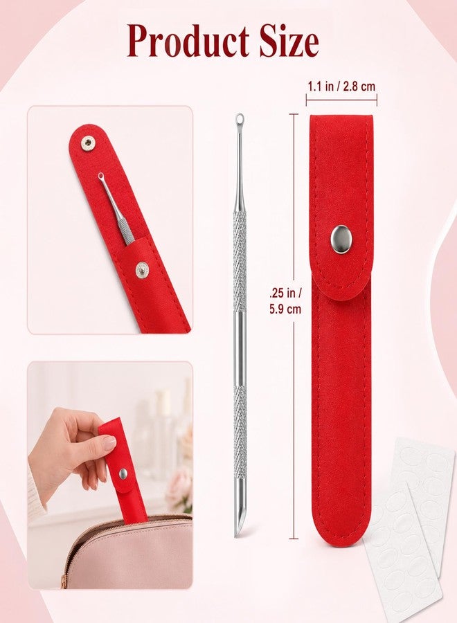 Xosjska Nail Cuticle Pusher, Pre-treatment Metal Cuticle Pusher, Stainless Steel - Image 1