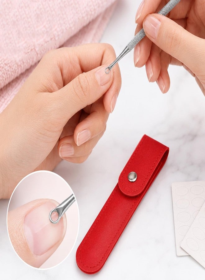 Xosjska Nail Cuticle Pusher, Pre-treatment Metal Cuticle Pusher, Stainless Steel - Image 2