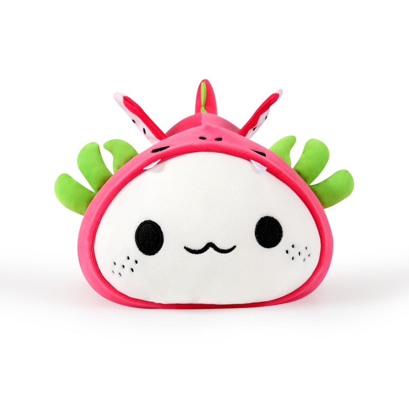 Onsoyours Cute Axolotl Dragon Fruit Plush, Soft Stuffed Animals Axolotl Pitaya Plush Pillow, Kawaii Plushie Toy for Kids (Axolotl Dragonfruit B, 13") - Image 2