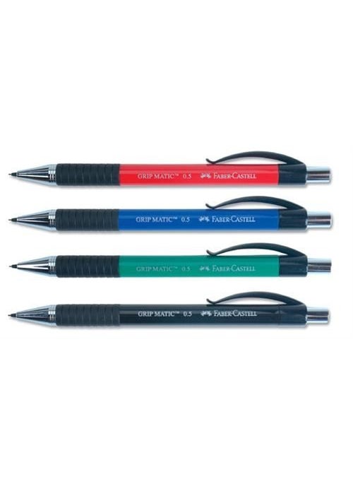 FABER-CASTELL - Grip Matic 1318 Versatil 0.5 mm Black (5081131899) - Image 1