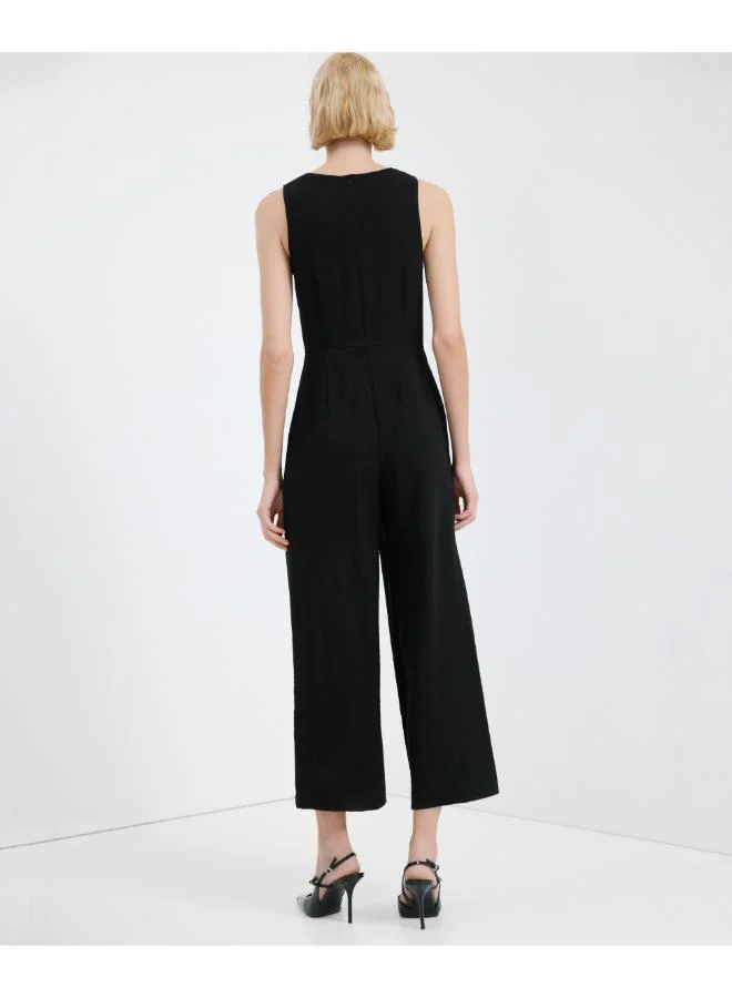 مانجو Cut-out jumpsuit with knot