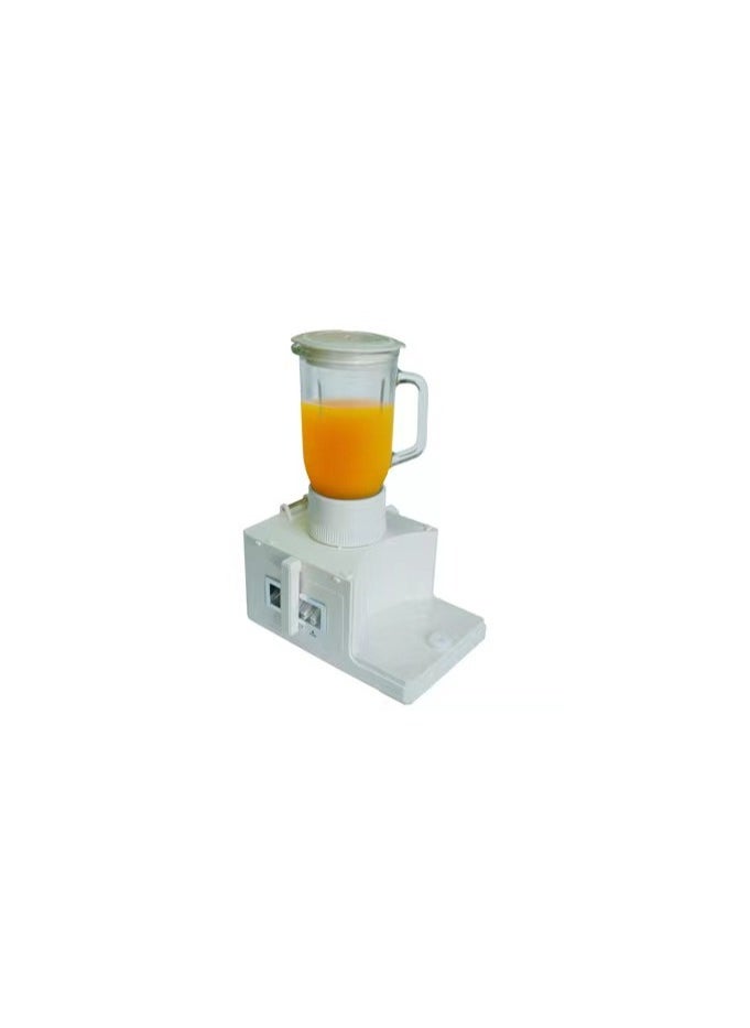 Feilex - DP Multipurpose Food Processor 10 in 1 - Fruit Juicer - Kneader - Meat Grinder - Blender - 400 Watt - 1.25 Liter Capacity - DPB-250 - White - Image 1