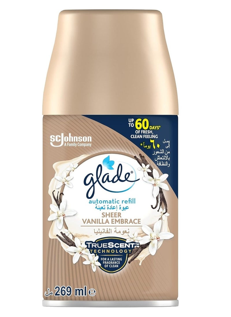 GLADE AUTOMATIC Refill Sheer Vanilla Embrace - 269 m - pzsku/Z2B87DCE139A8121F3B7BZ/45/_/1717866920/0eaed0b9-4bd0-41b6-a1b0-de6d79edb5de