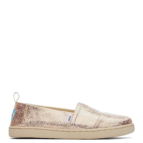 TOMS Girl's, Alpargata Slip-On - Little Kid & Big Kid Gold, 13 M - Image 3