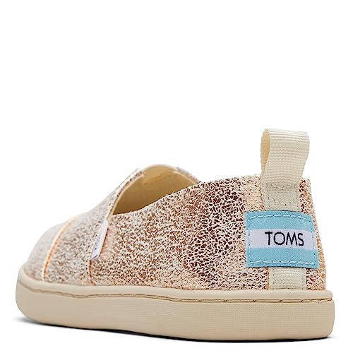 TOMS Girl's, Alpargata Slip-On - Little Kid & Big Kid Gold, 13 M - Image 5