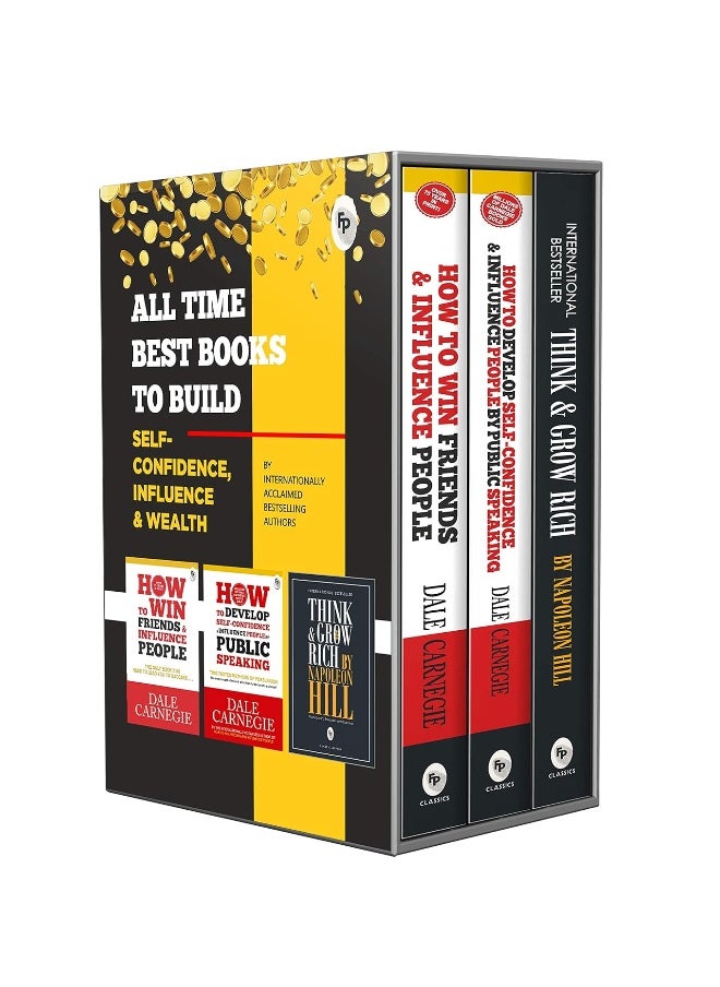 null - All Time Best Books To Build Self-Confidence, Influence & Wealth (Box Set of 3 Books) - Image 1