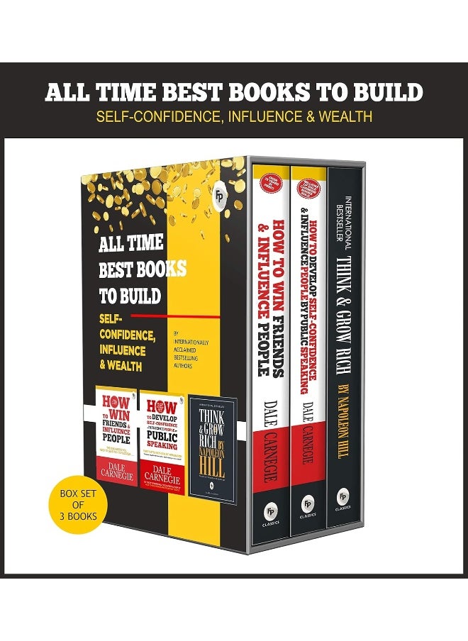 null - All Time Best Books To Build Self-Confidence, Influence & Wealth (Box Set of 3 Books) - Image 1