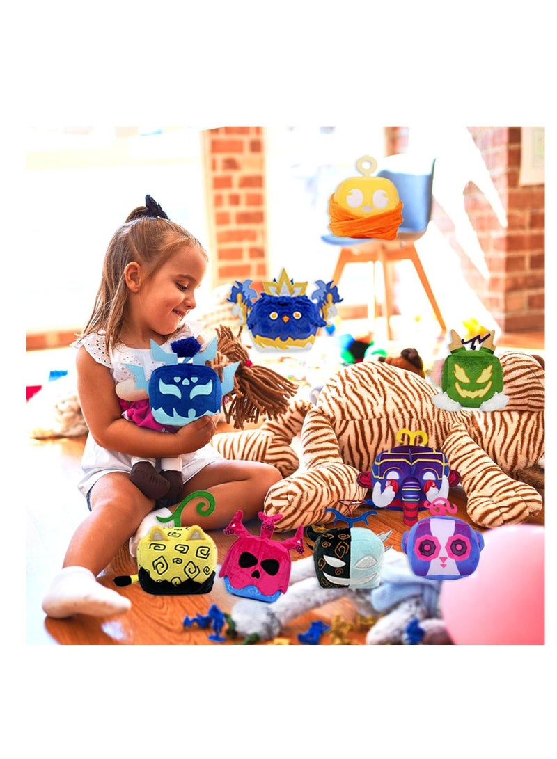 كابتن تيك Plush Mystery Box, 6" No Game Code Included, Soft Toys Plush Pillow, for Kids Child Teens Home Bedroom Sofas Car Interiors Decor, Collectible Plush, Made from Ultra-soft Plush Material - Image 4