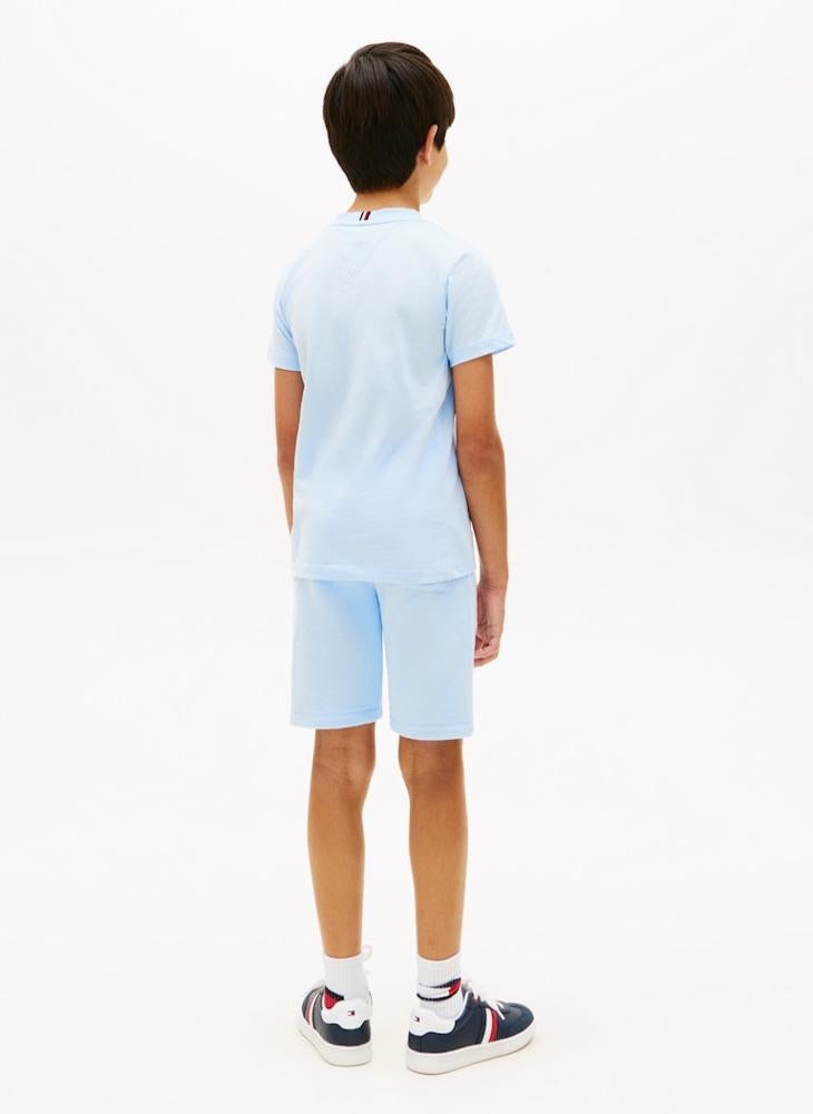 TOMMY HILFIGER Essential Logo T-Shirt And Shorts Set - Image 2