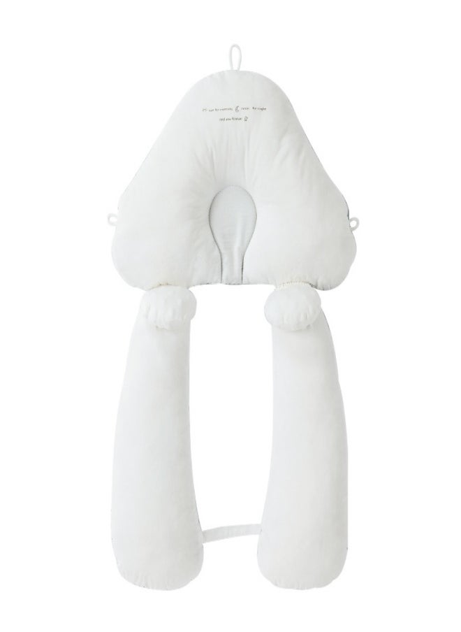 Baby Pillows for Newborn Sleeping(0-12months) Prevent Flat Head Nursery Head Shaping Infant Unisex Latex Pillow Head Protection Support