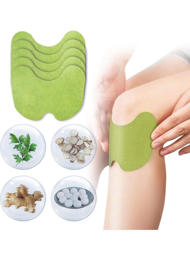 FIIL Knee Patches Heat Patches for Joint Back Shoulder Neck Warming Herbal Patches for Knee Patch Wormwood Extract Sticker for Knee for 8 Hours for Knees Back Neck Shoulder 24 PCS 