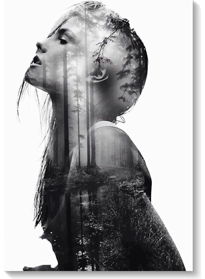 RYN Woman Wall Art multicolour 40x60cm - Image 1