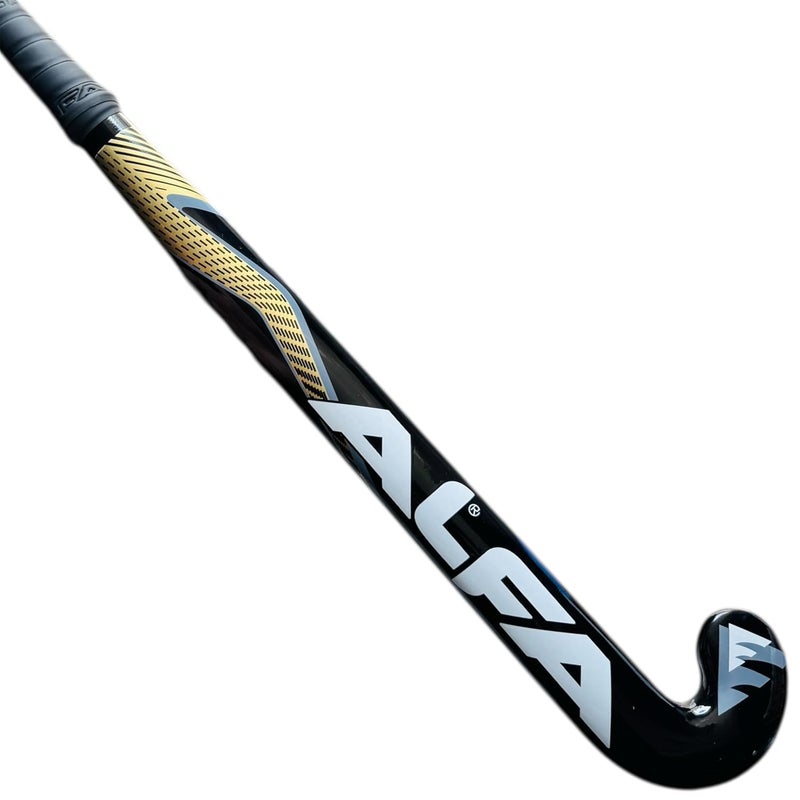 ALFA Magnum Glass Fibre Painted Hockey Stick with PU Black Grip(Light Weight) (37 INCHES) - Image 1
