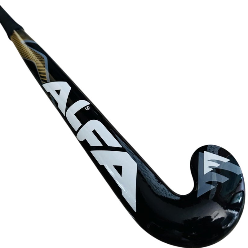 ALFA Magnum Glass Fibre Painted Hockey Stick with PU Black Grip(Light Weight) (37 INCHES) - Image 3