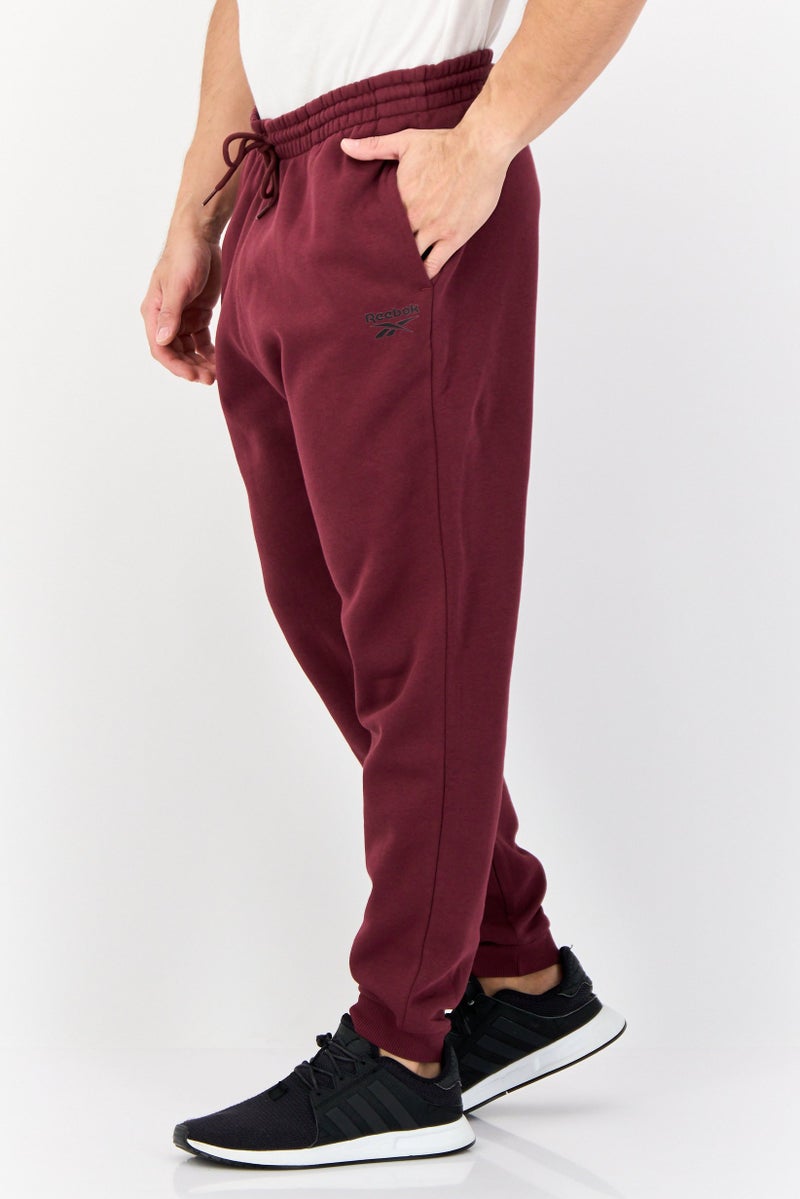 Reebok Men Sportswear Fit Outdoor Jogger Pants, Maroon  - Image 2