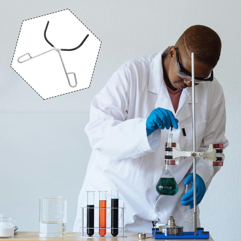 Laboratory Beaker Clamp Flask Clamp Portable Test Tube Holder Clip Chemistry Biology Lab Equipment - Image 5