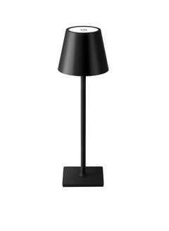 Levin Germany LEVIN Germany Cordless LED Table Lamp 5W-Black Shade USB Rechargeable, 360° Shadowless Lighting, 3 Color Modes, Portable Aluminum Acrylic, 1-Year Warranty  - Image 1