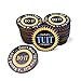 Trainers Warehouse Colorful Round TUIT Tokens 24Set No Better Way to Say Dont Procrastinate Do it Now Than with a A Round TUIT Blue Painted Wood - Image 2