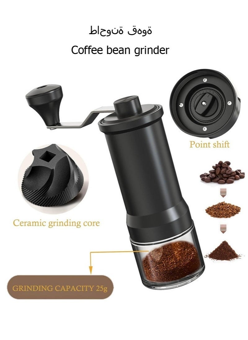 أسيف - مجموعة ادوات تقطير v60 طقم من 10 قطع مع حقيبة قهوة - Image 1