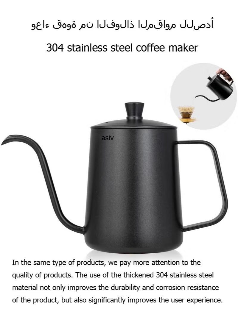 أسيف - مجموعة ادوات تقطير v60 طقم من 10 قطع مع حقيبة قهوة - Image 1