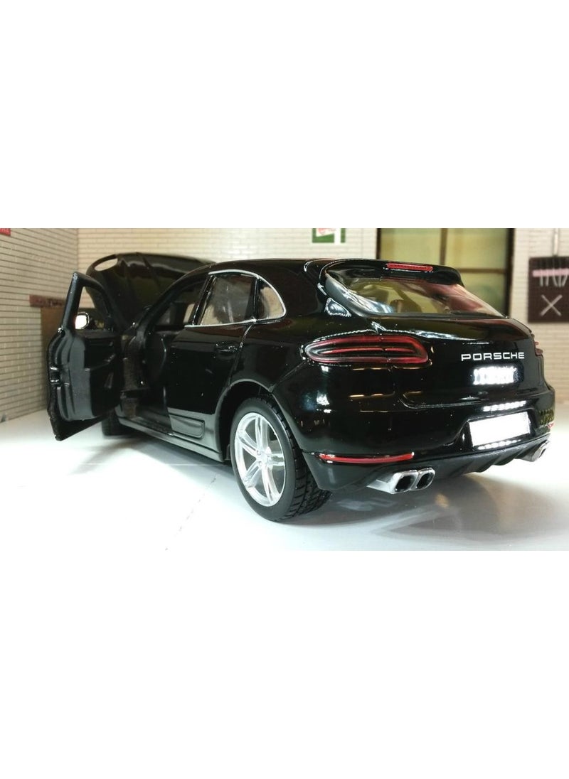 Burago Porsche Macan 1/24 Black Model Car - pzsku/Z2B888201C6550D5DE101Z/45/_/1725793147/d193f752-4a35-45d5-87d0-398348aa3e77