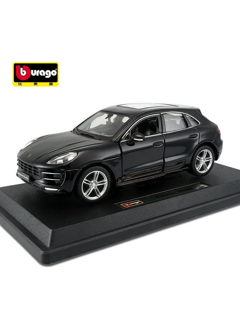 Burago Porsche Macan 1/24 Black Model Car - pzsku/Z2B888201C6550D5DE101Z/45/_/1730888068/394134c8-9548-4dca-8159-723bf2271021