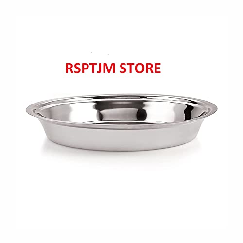 RSPTJM VOMI RJ kitchenware Store paraat | Steel Parat for Dough Flour Kneading |Atta Parat Steel for Kitchen Big Size, 40 cm - Image 3