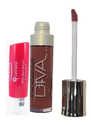 Lip Balm with Shea Butter and Vitamin E - 07 Lollipop+ DIVA LIP GLOSS.NO.13 - pzsku/Z2B889C1757B0AAA58CDCZ/45/1744911107/ba932f45-db69-4fb5-9287-45e8cf711869