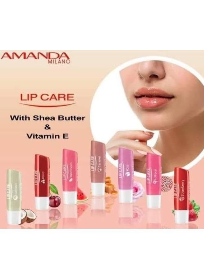 Lip Balm with Shea Butter and Vitamin E - 07 Lollipop+ DIVA LIP GLOSS.NO.13
